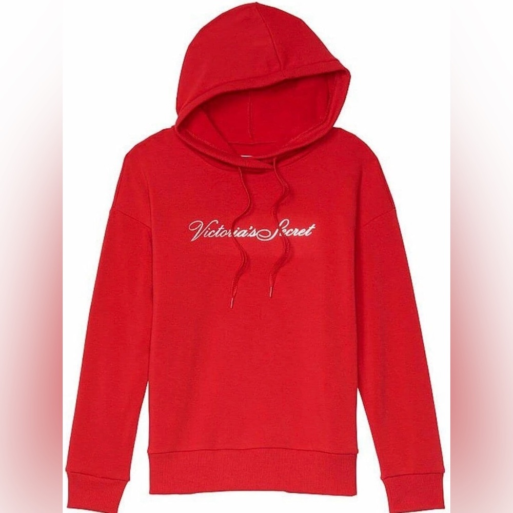 Victoria's Secret fleece red sweatshirt